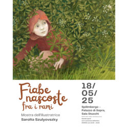 fiabe nascoste fra i rami sarolta szulyovszky, immagine invito, Spilimbergo 18 maggio 2025